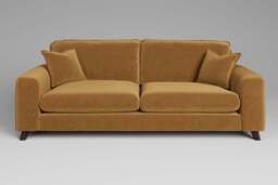 Outlet - Serenity - 4 Seater - Luxe Woven Velvet - Old Gold