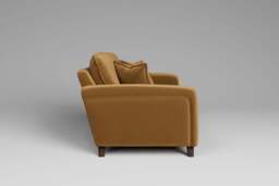 Outlet - Serenity - 4 Seater - Luxe Woven Velvet - Old Gold - thumbnail 3
