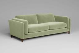 Fusion - 4.5 Seater Sofa, Brushed Wool Feel / Sage - thumbnail 3