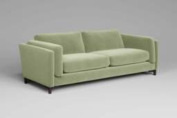 Fusion - 4.5 Seater Sofa, Brushed Wool Feel / Sage - thumbnail 2