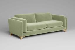 Fusion - 4.5 Seater Sofa, Brushed Wool Feel / Sage - thumbnail 4