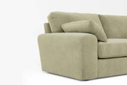 7th Heaven Maxi - 3 Seater Sofa, Cotton Blend / Jade - thumbnail 2