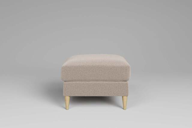 hush - footstool, Basket Weave / Sand - image 1
