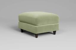 Cloud Nine - Footstool (Small), Brushed Wool Feel / Sage - thumbnail 4