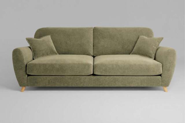 Cloud Nine - 4.5 Seater Sofa, Cotton Blend / Jade - image 1