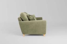 Cloud Nine - 4.5 Seater Sofa, Cotton Blend / Jade - thumbnail 3