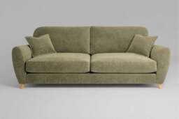 Cloud Nine - 4.5 Seater Sofa, Cotton Blend / Jade