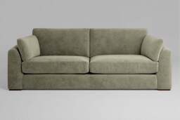 Muse - 4.5 Seater Sofa, Brushed Wool Feel / Sage - thumbnail 1