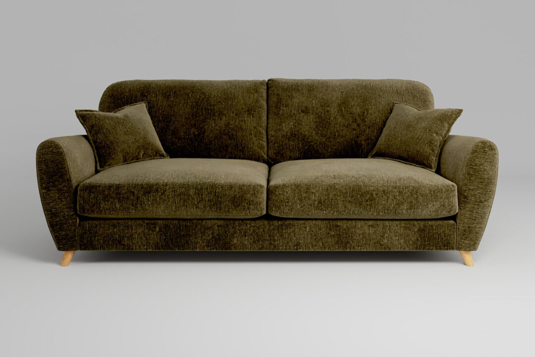 Green Seater Sofa zofa Cloud Nine Seater Olive by Zofa