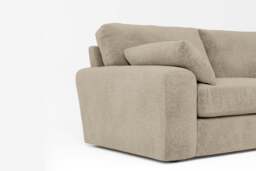 7th Heaven Maxi - 4 Seater Sofa, Soft Woven Chenille / Ecru - thumbnail 3