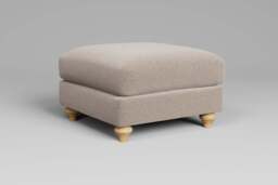 Daydream - Footstool (Medium), Basket weave / Sand - thumbnail 2