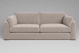 Muse - 4.5 Seater Sofa, Basket Weave / Sand