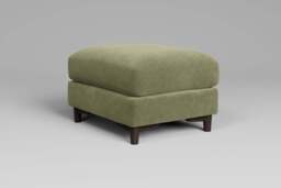 Fusion - Footstool (Small), Cotton Blend / Jade - thumbnail 4