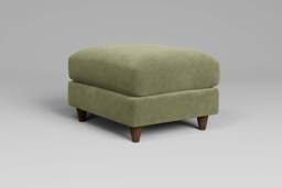 Cloud Nine - Footstool (Small), Cotton Blend / Jade - thumbnail 3