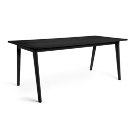 Habitat Nel Wood Dining Table - Black