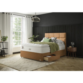 Staples and Co Artisan Classic Divan Bed Set On Glides