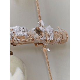 Frosted Branches Hanging Tree - Large - thumbnail 2