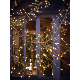 Indoor Outdoor Golden Cluster String Lights