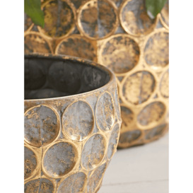 Two Gilded Planters - thumbnail 2