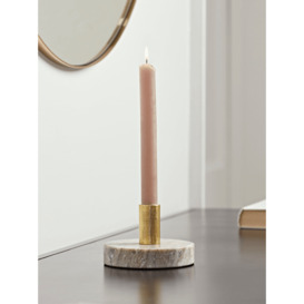 Marble Candle Holder - Grey - thumbnail 3