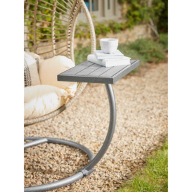 Hanging Chair Side Table - Grey