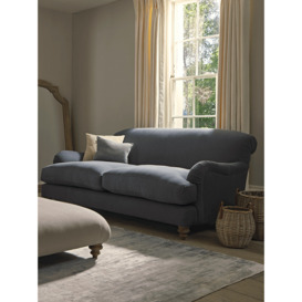 Cosy Two Seater Sofa - Soft Grey Velvet - thumbnail 3