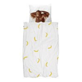 Snurk Childrens Banana Monkey Duvet Bedding Set