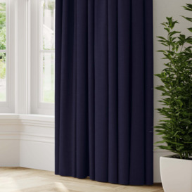 Belvoir Recycled Polyester Made to Measure Curtains Belvoir Indigo