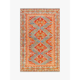 Gooch Luxury Hand Knotted Pastel Balouch Rug, Multi