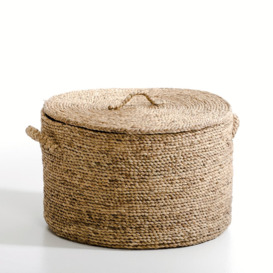 Lian Round Woven Basket, H36.5cm