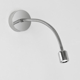 Astro 1138002 Fosso Surface LED Reading Wall Light In Polished Chrome