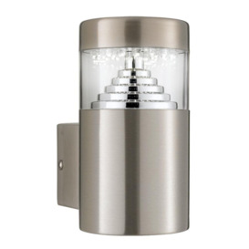 Searchlight 7508 Stainless Steel LED Outside Wall Lamp
