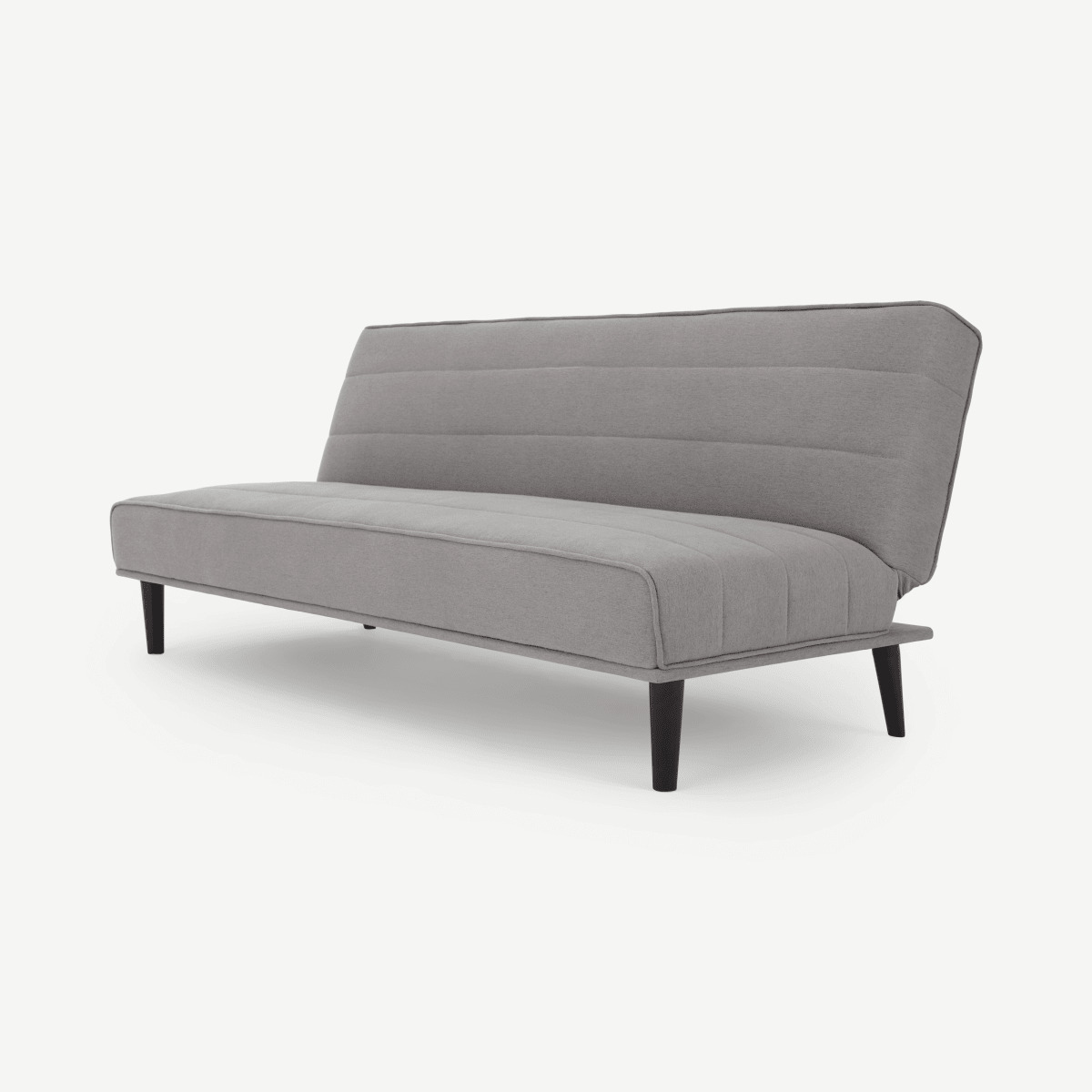 Kitto Click Clack Sofa Bed, Marshmallow Grey Fabric