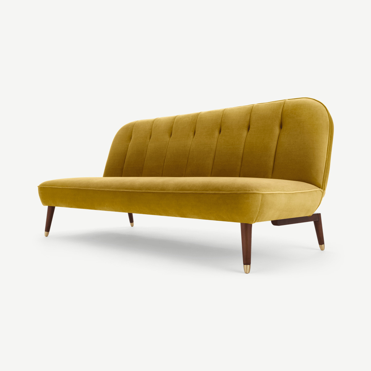 Margot Click Clack Sofa Bed, Antique Recycled Velvet