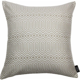 Colorado Geometric Taupe Beige Cushion, Cover Only / 60cm x 60cm