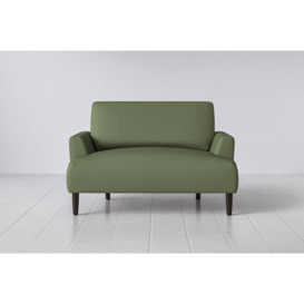 Linen Love Seat from Swyft - Sage - Model 05 - Quick Delivery