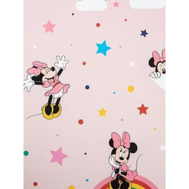 Disney  Rainbow Minnie Pink Wallpaper, Pink