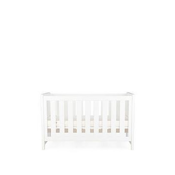 CuddleCo Aylesbury Cot Bed White, White