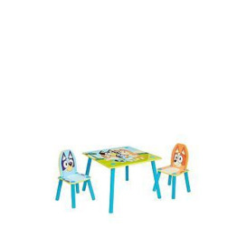 Bluey Kids Table and 2 Chairs Set, Multi