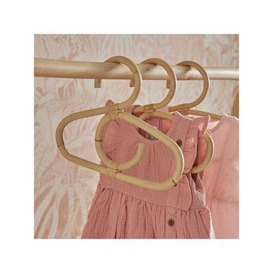 Cuddleco Aria Set Of 9 Hangers - Rattan