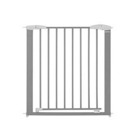 Badabulle Safe & Lock Metal Safety Gate, Silver