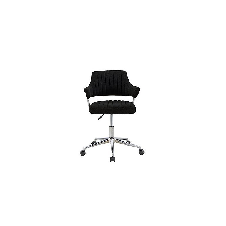Blaire Swivel Office Chair - Charcoal