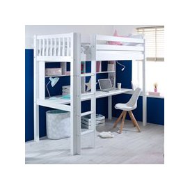 Nordic Kids High Sleeper 2 with Slatted Ends - SECONDS CLEARANCE STOCK