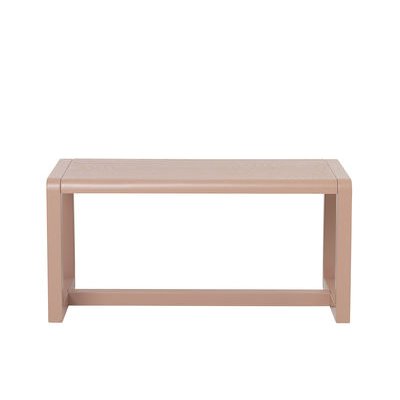 Little Architect Children's bench - / Wood - L 62 cm by Ferm Living Pink