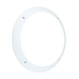 Saxby 55691 Seran Plain Outdoor Wall Light in White