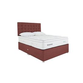 Sleepeezee - Natural Touch 2000 Pillowtop Divan Set with Continental Drawers - King Size - Tweed Rose