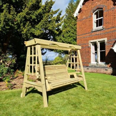 Cottage Garden Swing Seat by Croft - 3 Seats