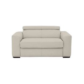 Infinity BV Leather Chair Sofabed - Silver Grey