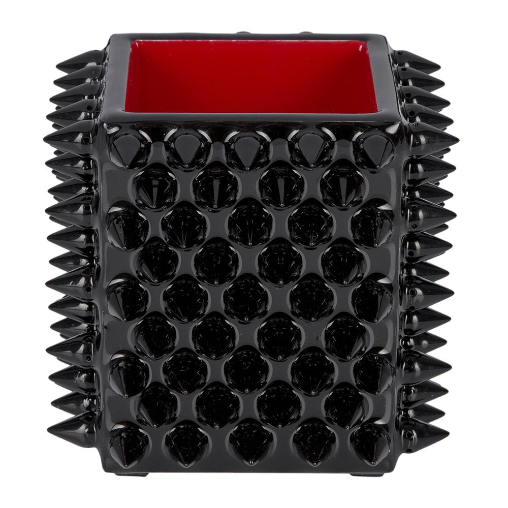 Mike + Ally - Spikes Toothbrush Holder - Black/Red