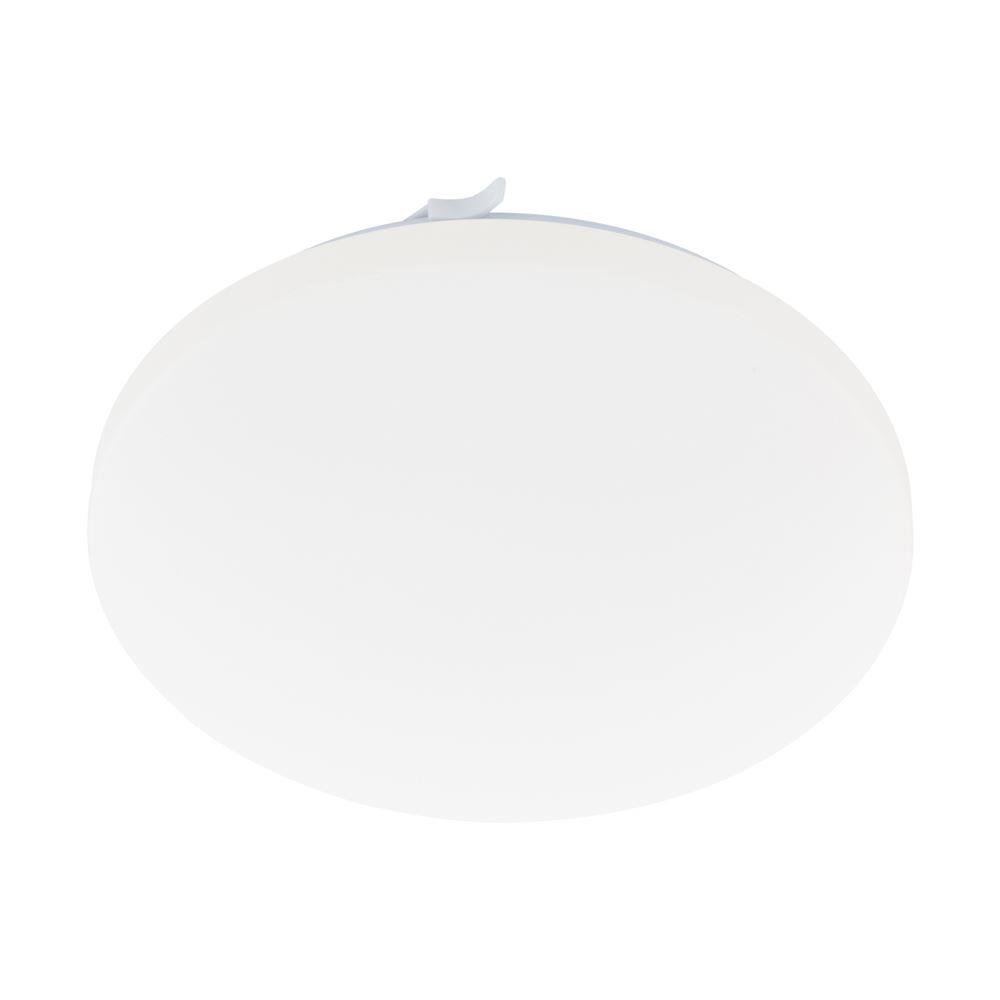 Eglo 98235 Frania-A LED Remote Controlled Wall/Ceiling Light In White - Dia: 300mm
